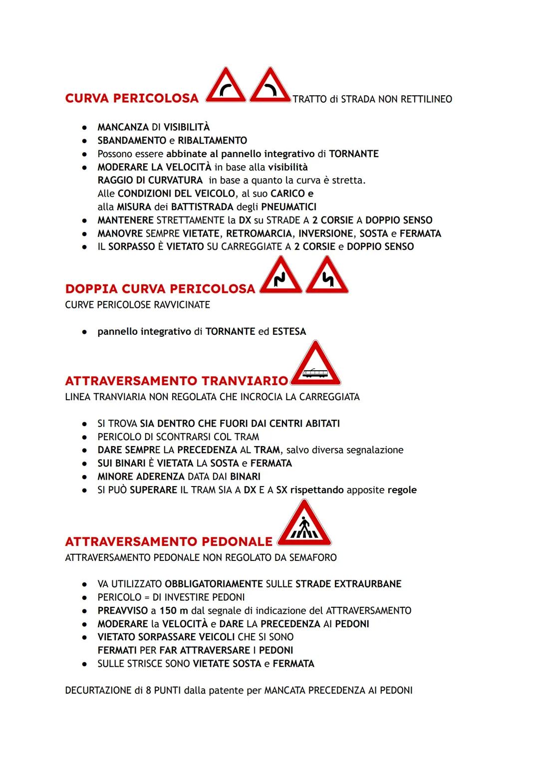 SEGNALI DI PERICOLO
STRADA DEFORMATA
Nei CANTIERI con SFONDO GIALLO
DISSESTA, ROVINATA, IN CATTIVO STATO
80
• Può essere abbinato al segnale