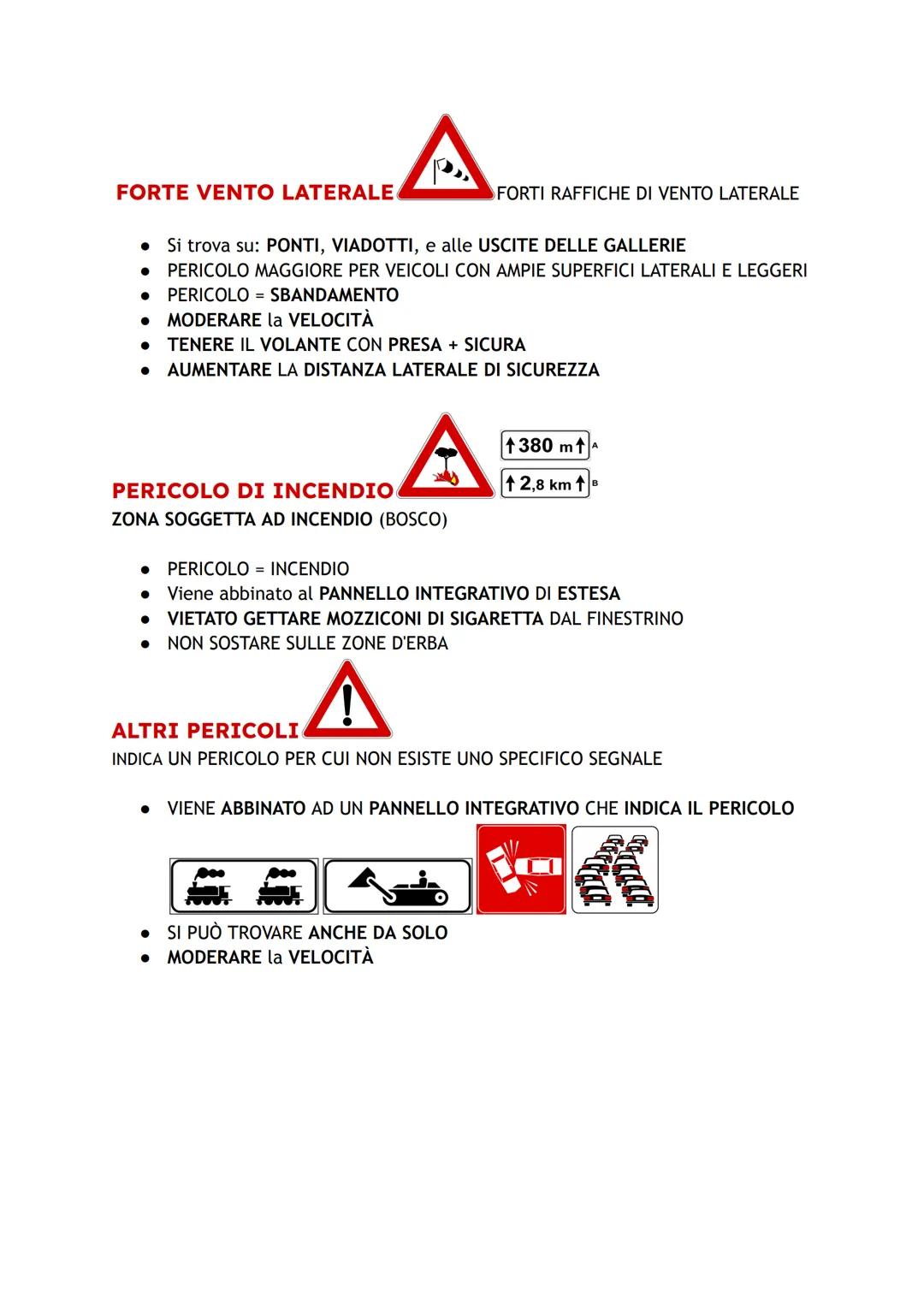 SEGNALI DI PERICOLO
STRADA DEFORMATA
Nei CANTIERI con SFONDO GIALLO
DISSESTA, ROVINATA, IN CATTIVO STATO
80
• Può essere abbinato al segnale