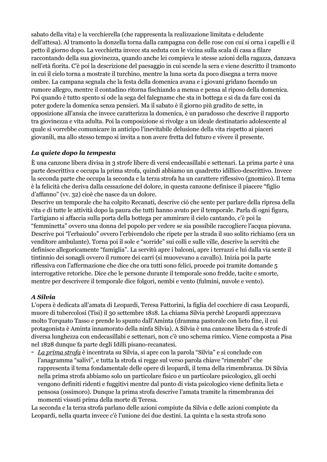 Giacomo Leopardi
Giacomo Leopardi nasce a Recanati il 29 giugno 1798, è il primo figlio del conte Monaldo e la
madre si chiama Adelaide Anti