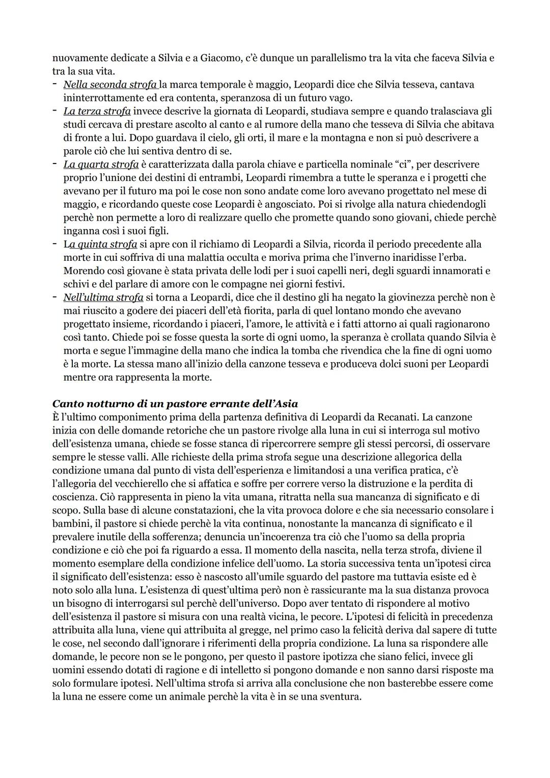 Giacomo Leopardi
Giacomo Leopardi nasce a Recanati il 29 giugno 1798, è il primo figlio del conte Monaldo e la
madre si chiama Adelaide Anti