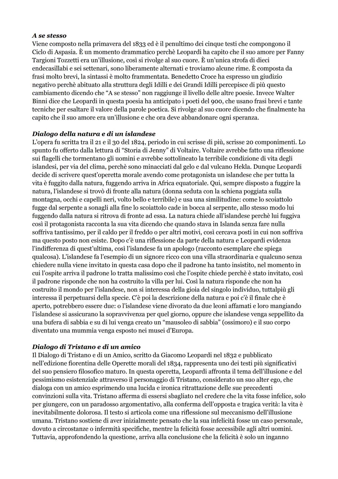 Giacomo Leopardi
Giacomo Leopardi nasce a Recanati il 29 giugno 1798, è il primo figlio del conte Monaldo e la
madre si chiama Adelaide Anti