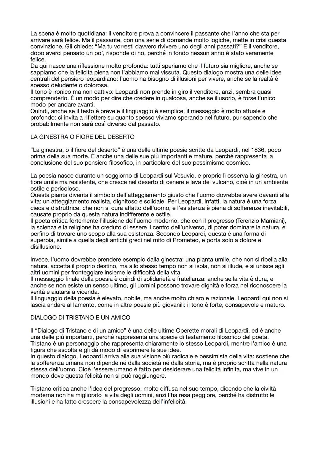 LEOPARDI
Giacomo Leopardi è uno dei più grandi poeti e pensatori italiani dell'Ottocento.
Nasce a Recanati nel 1798, in una famiglia nobile