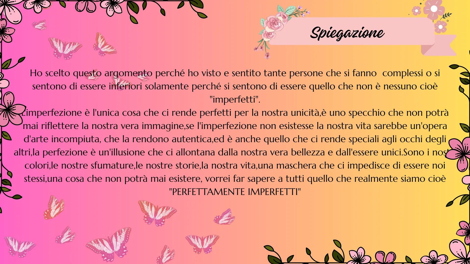 # Imperfezione
Tesina di veronica verzera
"siamo perfettamente imperfetti" GEOGRAFIA
L'India: le imperfezioni
del
la società
considerazion