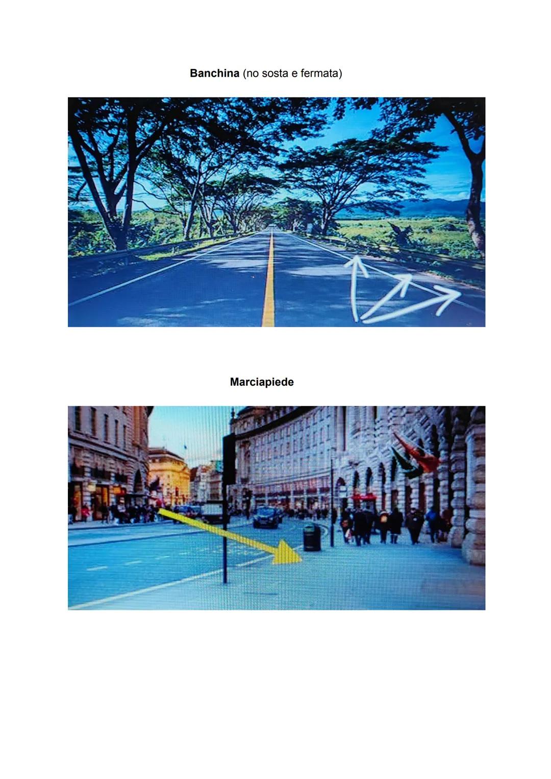 DEFINIZIONI STRADALI
STRADA E CARREGGIATA
Strada e carreggiata, anche se sembrano la stessa cosa, sono due cose diverse.
Strada= Spazio che