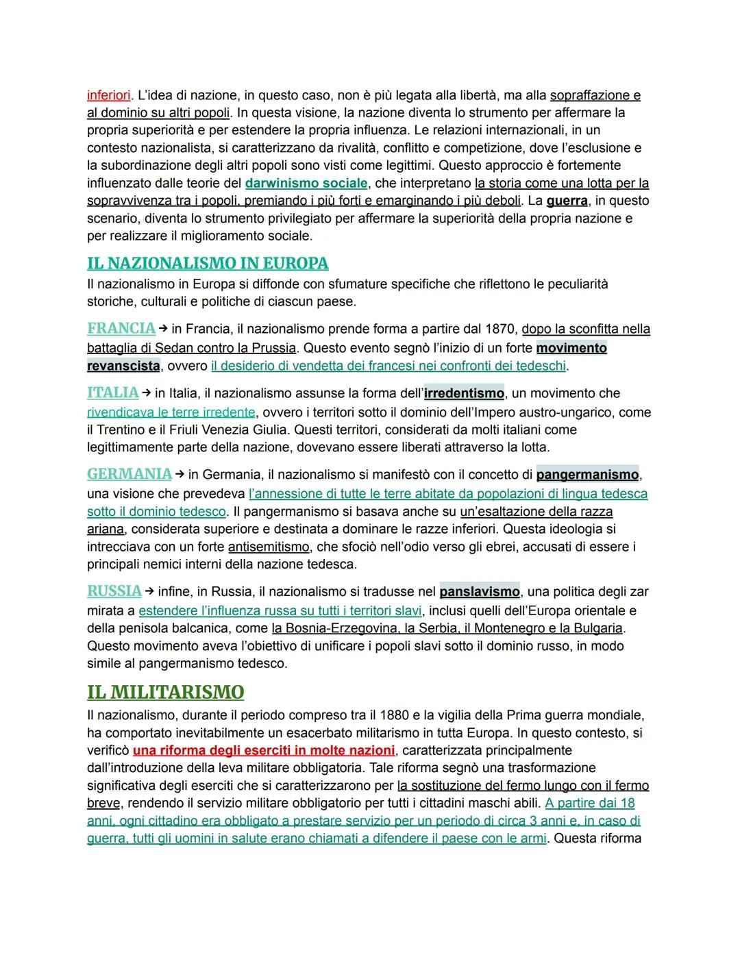 LE ILLUSIONI DELLA BELLE EPOQUE
L'inizio del ventesimo secolo suscitò grandi speranze tra le persone che vivevano in quel
periodo, le quali