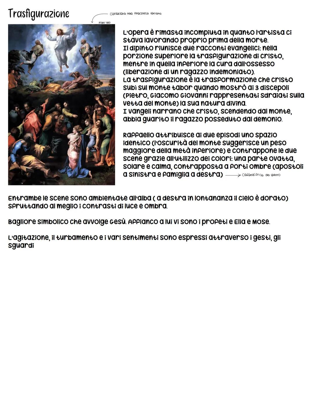 # Raffaello Sanzio
Nasce a urbino, la formazione di Raffaello avviene nell'Italia centrale e lavorerà a roma. Impara dal padre, un pittore