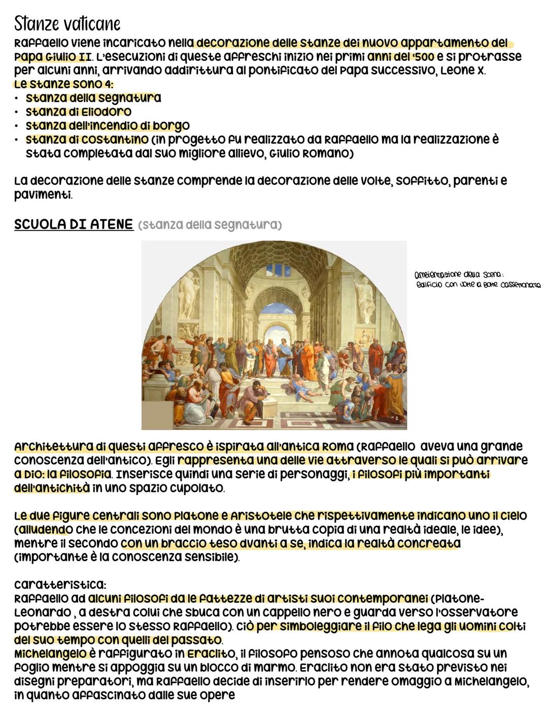 # Raffaello Sanzio
Nasce a urbino, la formazione di Raffaello avviene nell'Italia centrale e lavorerà a roma. Impara dal padre, un pittore