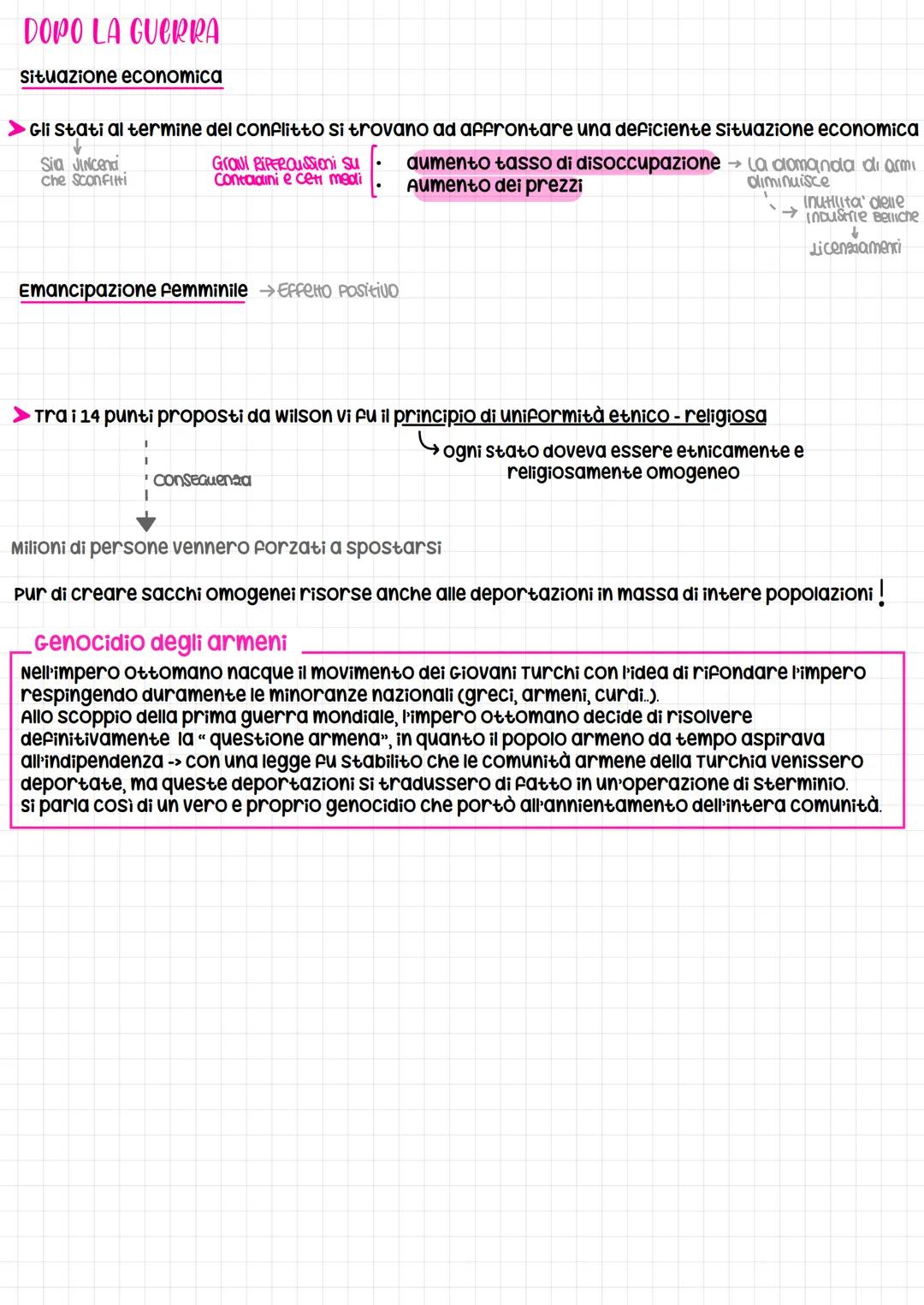 # Prima guerra mondiale
Lo scenario politico europeo presentava diversi **motivi di attrito** tra le varie potenze:
* Rivalità tra Francia