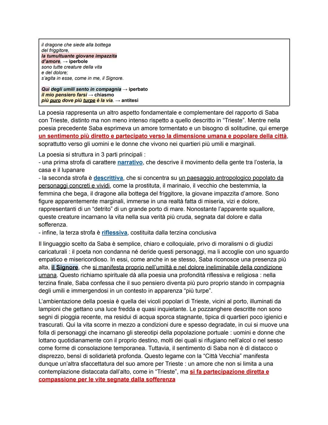 UMBERTO SABA (1883-1957)
Saba, nato Umberto Poli a Trieste nel 1883, visse un'infanzia segnata dalla separazione dei
genitori. La madre assu