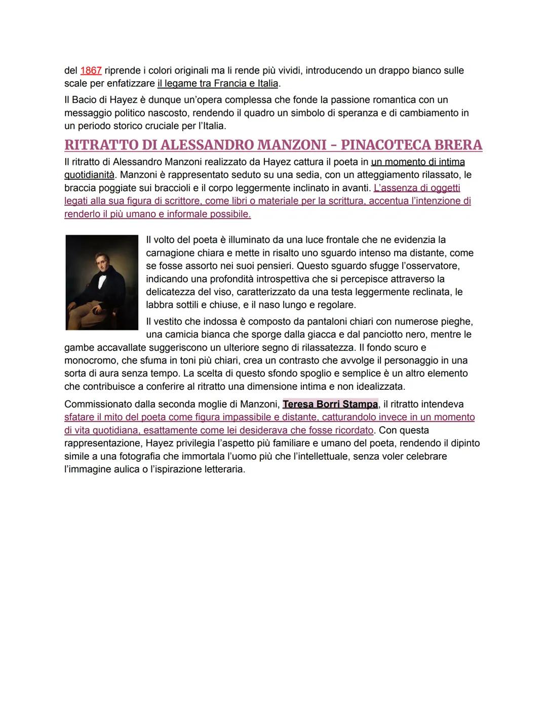 FRANCESCO HAYEZ (1791-1882)
Hayez nacque a Venezia nel 1791 e fin da giovane dimostrò un talento straordinario, tanto da
vincere nel 1809 il
