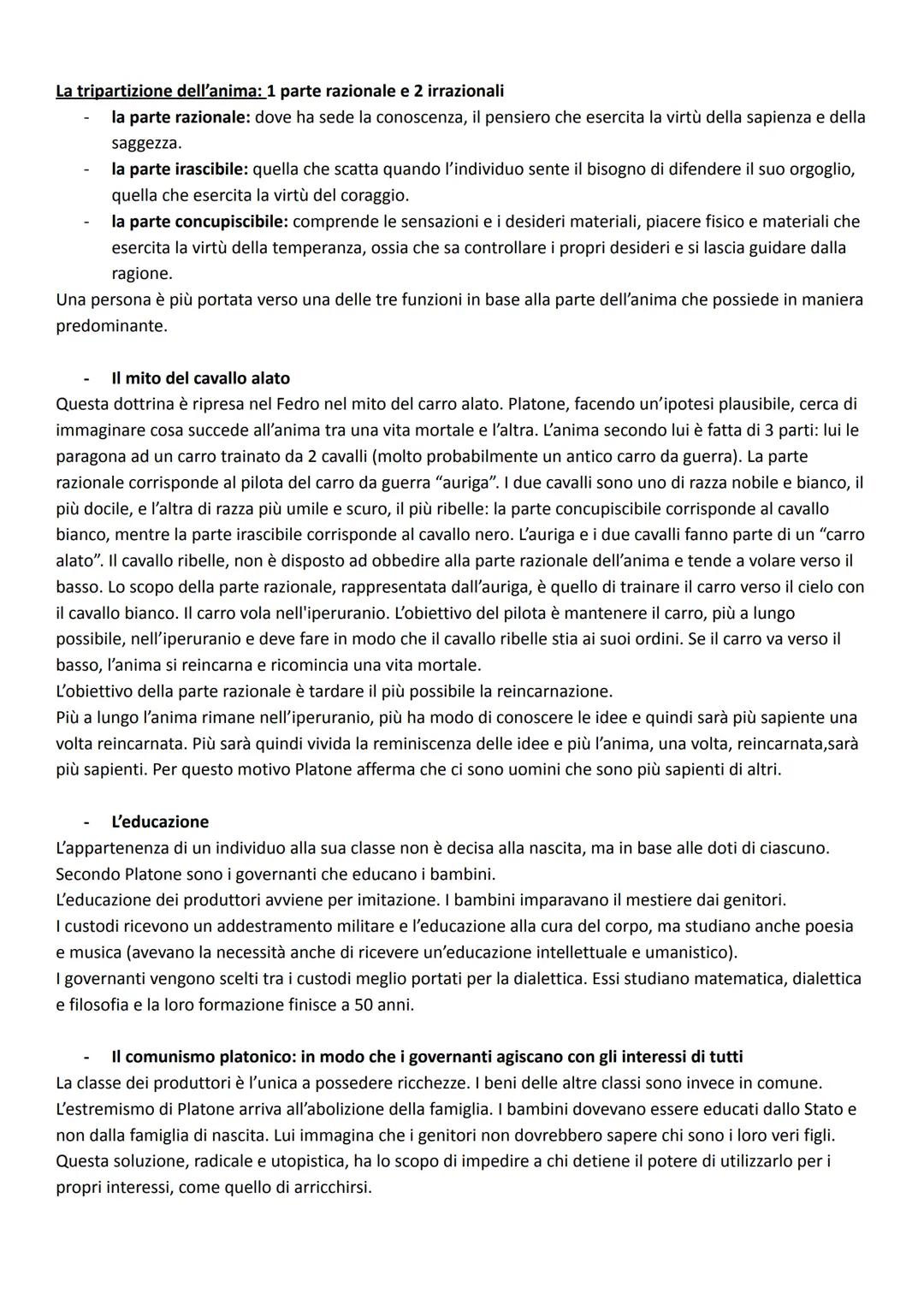 --- OCR Start ---
La vita di Platone
Filosofia: Platone
Platone nasce nella seconda metà del V sec. a.C ad Atene. Ha una vita molto lunga e