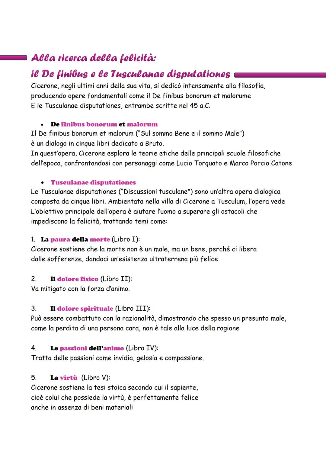 Marco Tullio Cicerone
Cicerone fu un oratore e avvocato impareggiabile,
nonchรฉ un divulgatore della filosofia greca e uomo di grande cultura