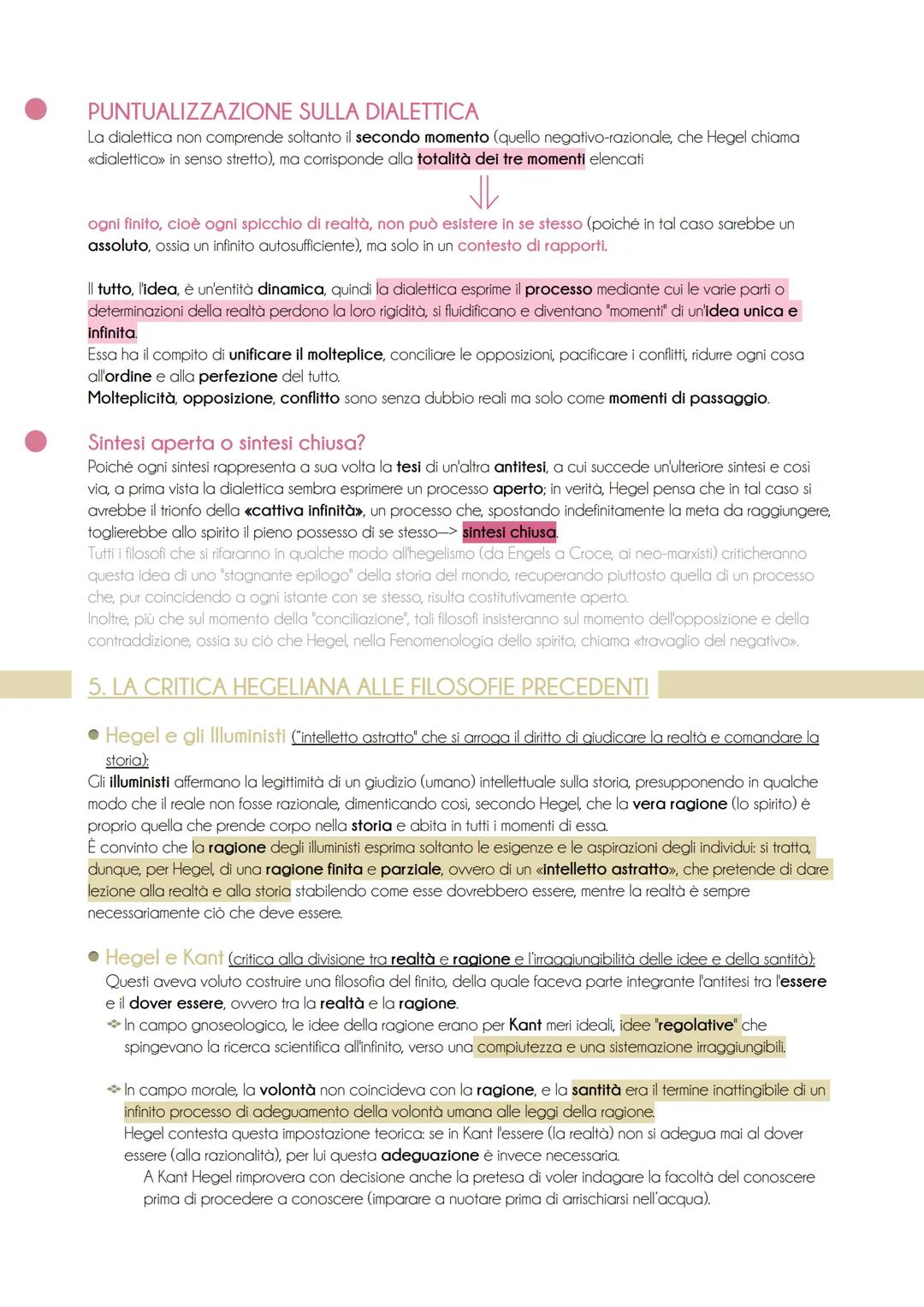Hegel
APITOLO 1:1 CAPISALDI DEL SISTEMA HEGELIANO
1. I TEMI DELLE OPERE GIOVANILI
Argomento: unità inscindibile tra teologia e politica; in