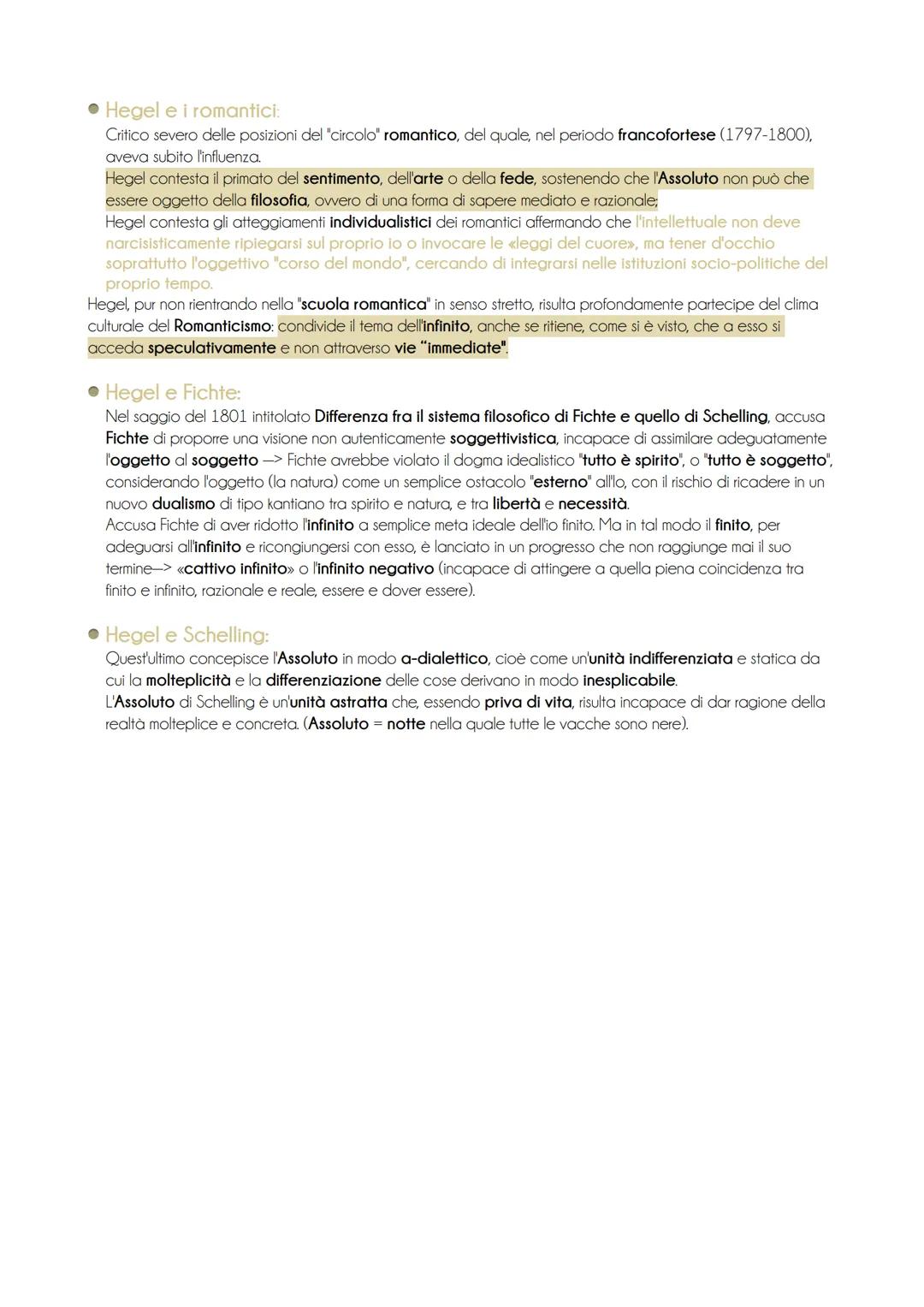 Hegel
APITOLO 1:1 CAPISALDI DEL SISTEMA HEGELIANO
1. I TEMI DELLE OPERE GIOVANILI
Argomento: unità inscindibile tra teologia e politica; in