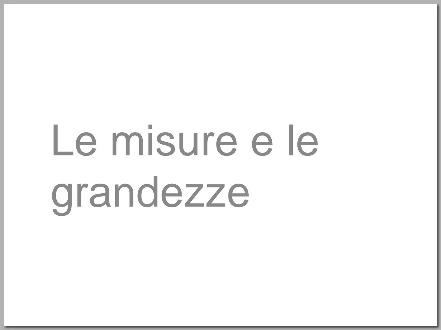 Le misure e le
grandezze Che cos'è la fisica
La fisica è la scienza che studia: i fenomeni naturali.
La fisica è basata sull'osservazione de