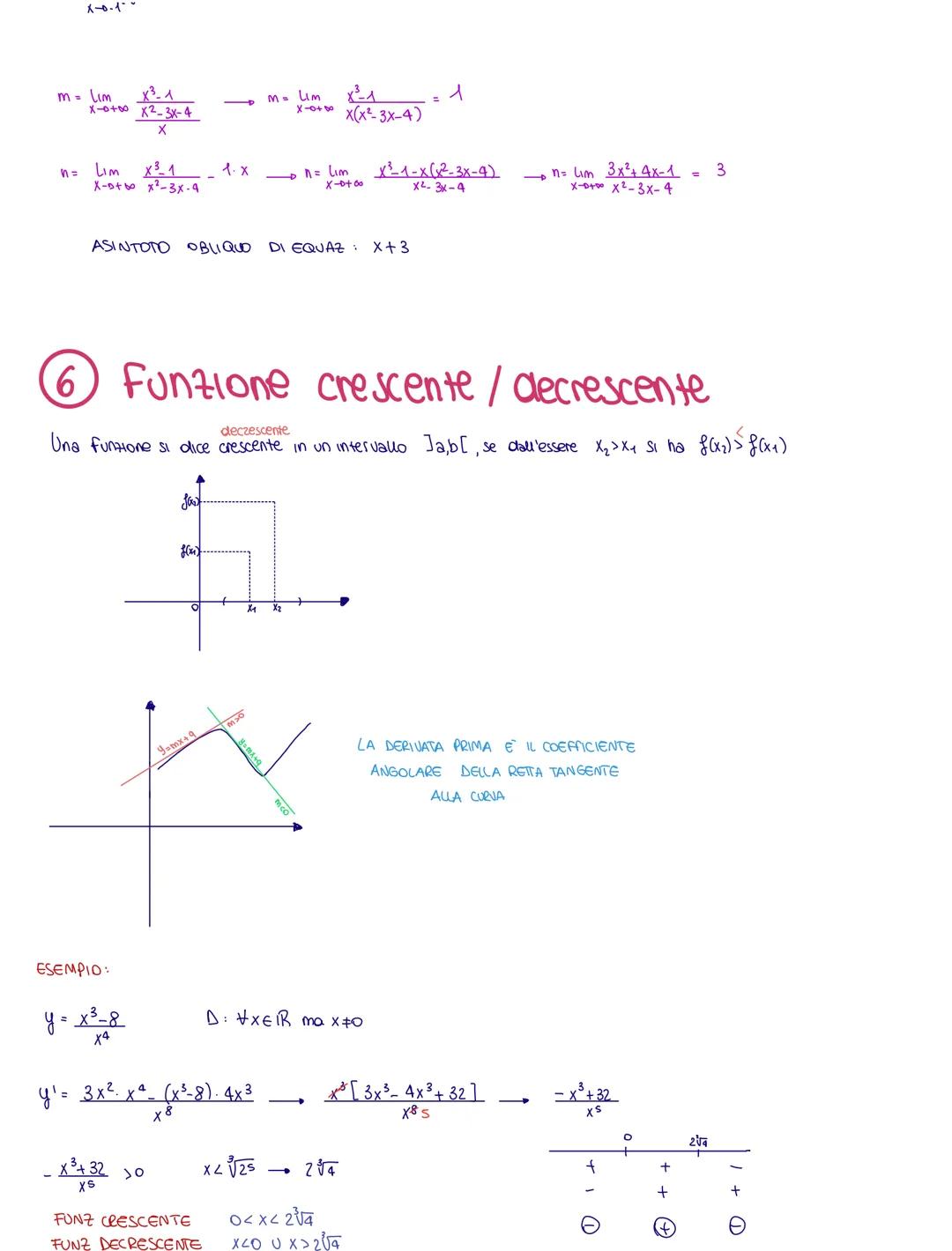 Studio del grafico
di una funzione
① Ricerca del dominio
a) Funzioni razionali intere:
y= 3x²-2x+5
D: +XER
b) Funzioni razionali fratte:
y=2