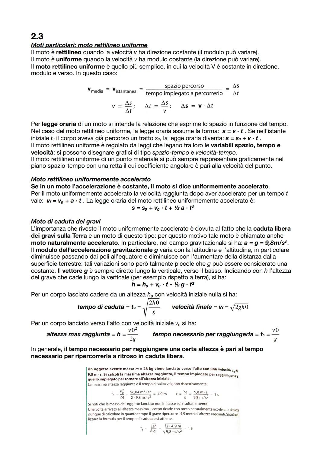 ⚡ FISICA ⚡ CAPITOLO 1: SCALARI E VETTORI
1.1
Grandezze scalari
Misurare una grandezza fisica significa fissare un'opportuna unità di misura