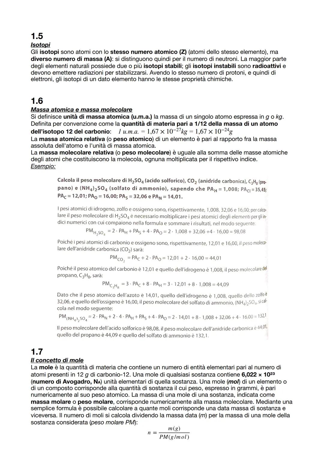 🧪 CHIMICA 🧪 CAPITOLO 1: LA COMPOSIZIONE DELLA MATERIA
1.1
Miscele e sostanze
L'oggetto di studio della chimica è la materia, e si occupa d