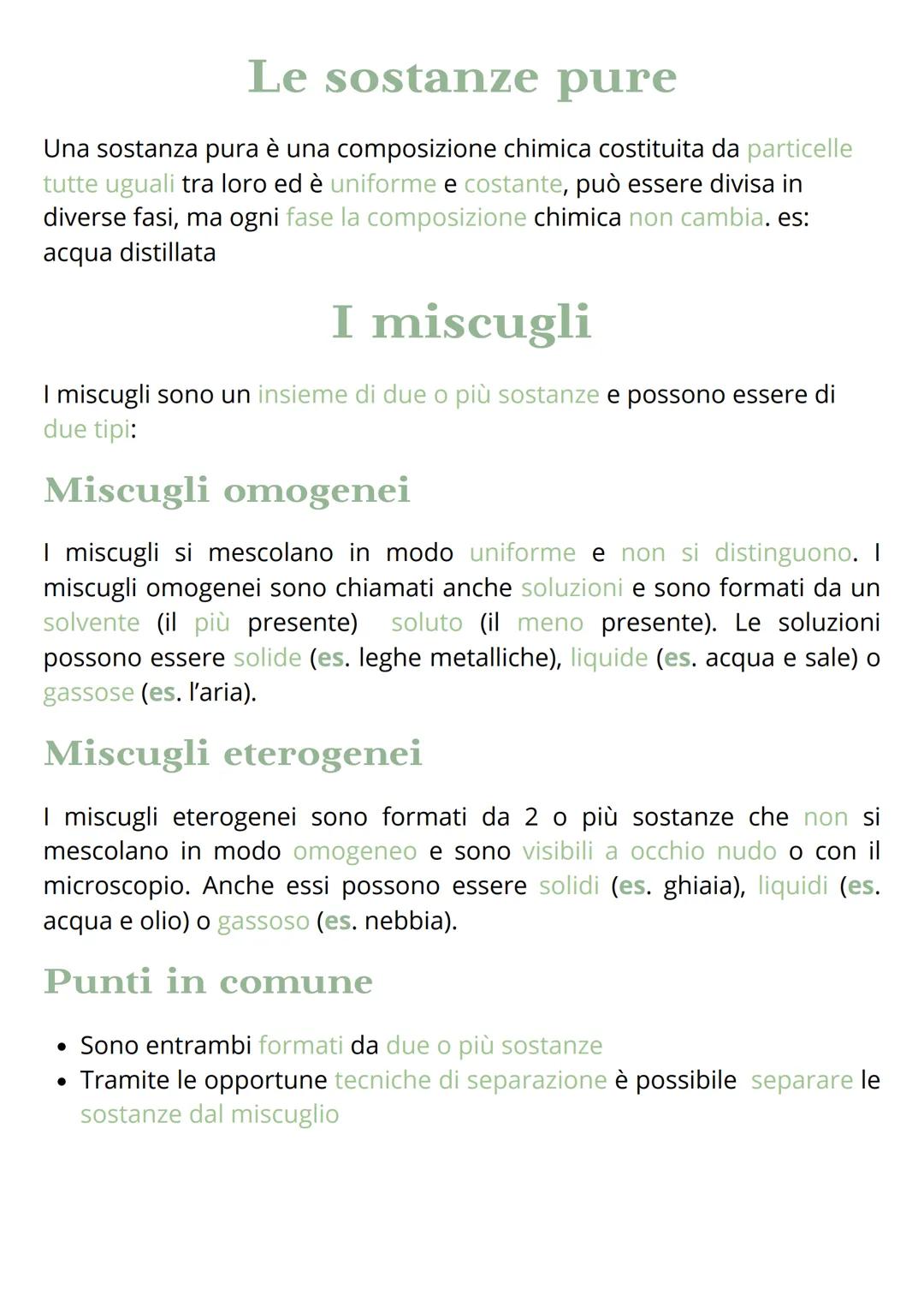 La materia
La materia è tutto ciò che ci circonda che possiede una massa ed occupa
uno spazio. La materia può esistere in 3 stati fisici :
S