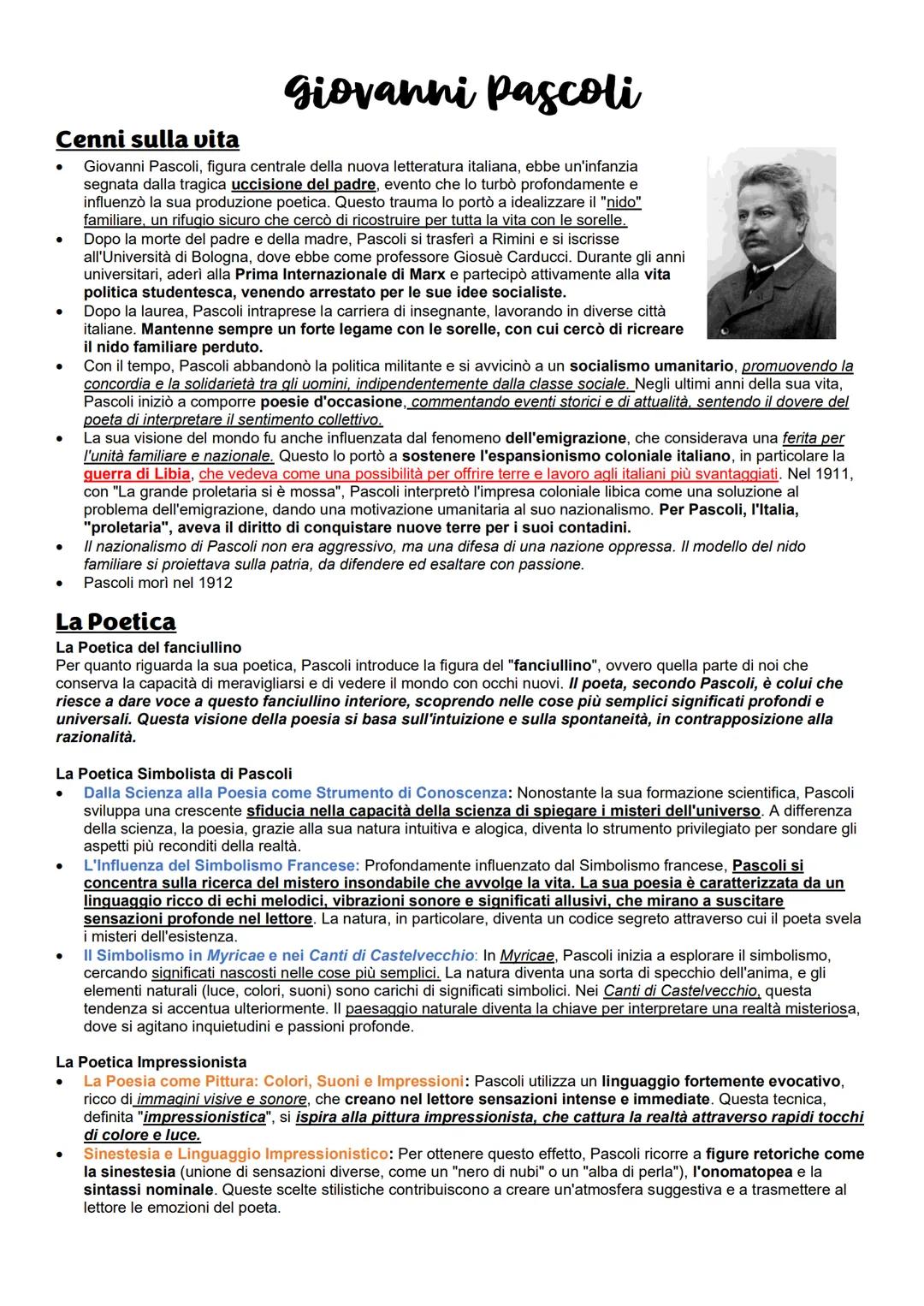 Il Decadentismo
Una nuova sensibilità
Il declino del Positivismo alla fine dell'Ottocento fu innescato dalla Grande Depressione (1873-1895),