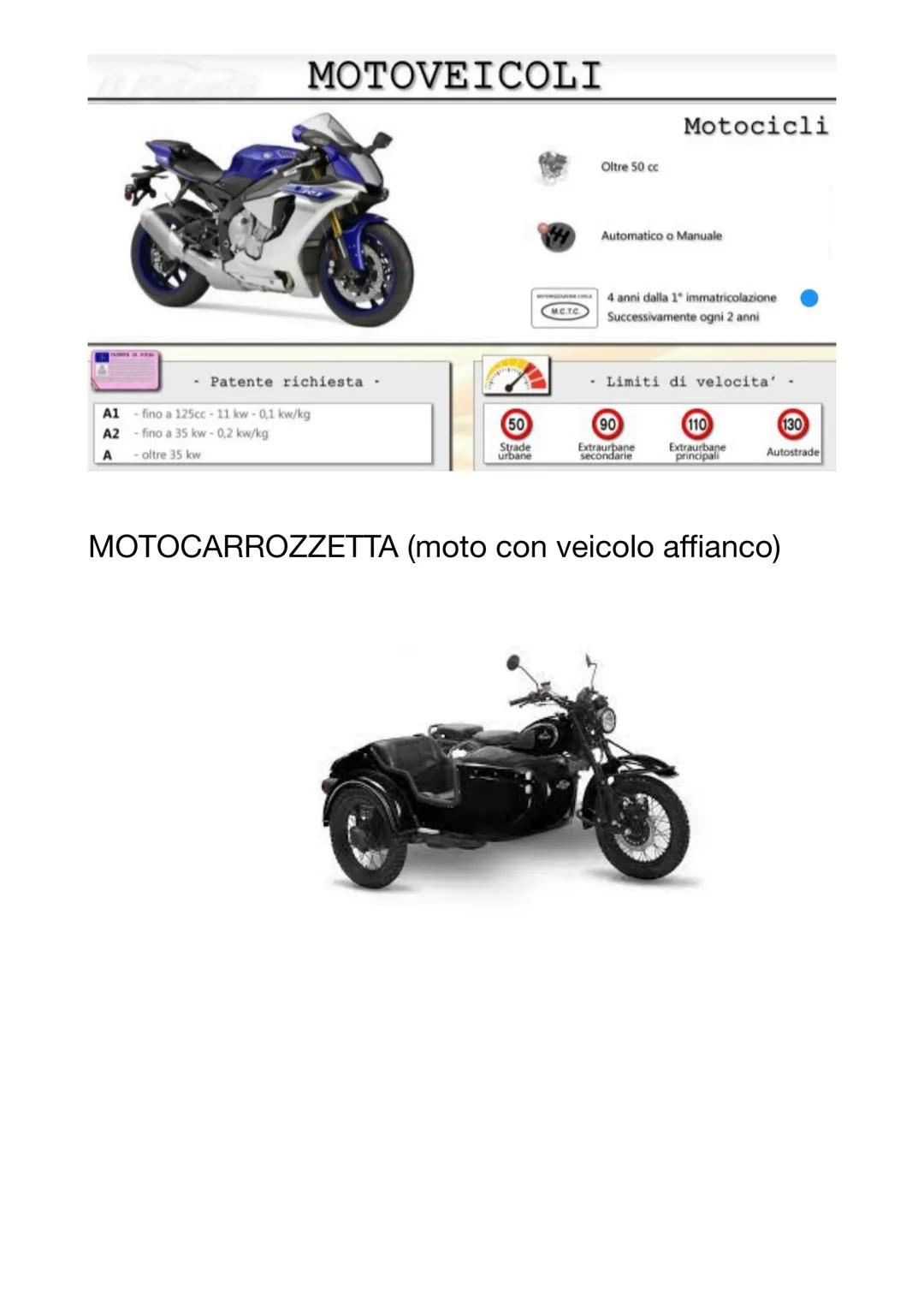 # VEICOLI SENZA MOTORI: QUADRICIPITI A
TRAZIONE ANIMALE
E VEICOLI SPINTI A BRACCIA VEICOLI CON MOTORE: SI DIVIDONO IN TRE
SOTTOCATEGORIE
1