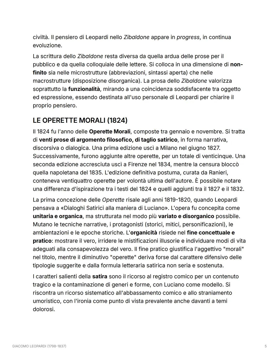 GIACOMO LEOPARDI (1798-
1837)
VITA
Giacomo Leopardi nacque a Recanati il 29 giugno 1798. Era il primogenito del
conte Monaldo e della marche