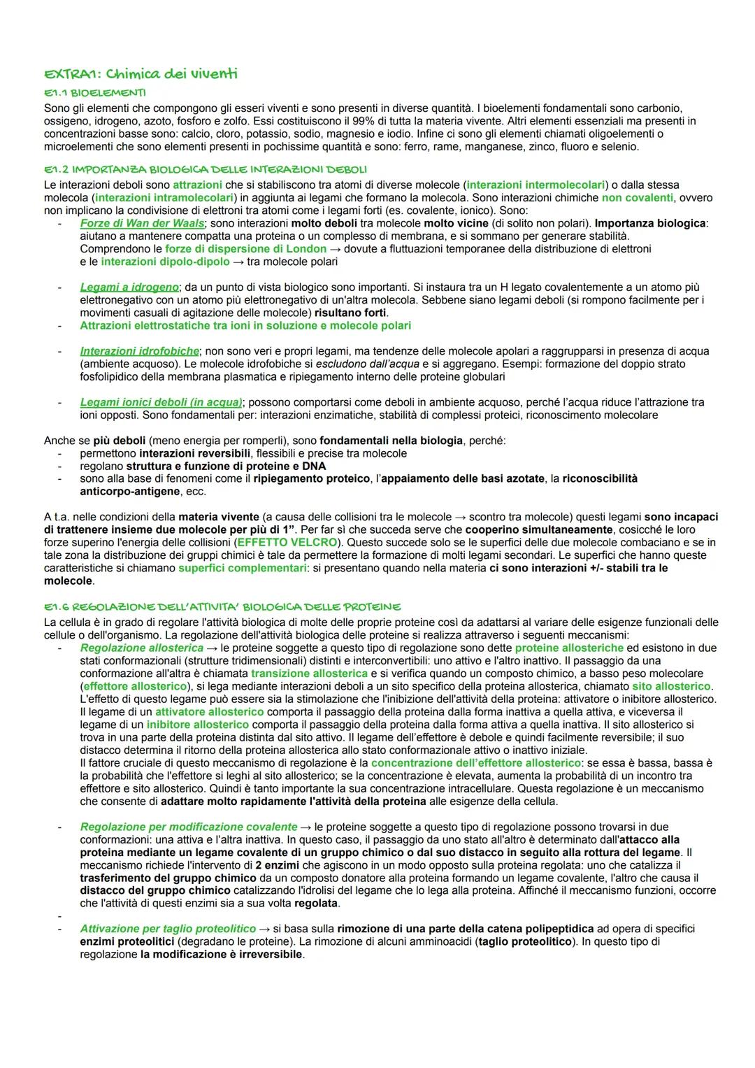 Biologia
1. Biomolecole
E. GRUPPI FUNZIONALI
I composti organici si possono suddividere in classi che si differenziano per uno o più gruppi