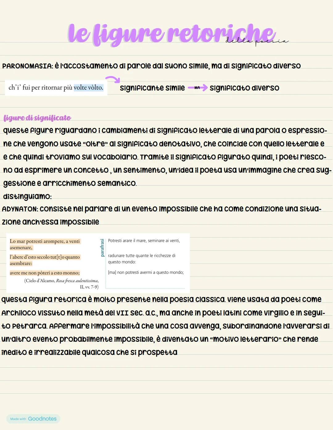 la rima
La rima è un fenomeno particolare molto usato nella scrittura in versi.
Essa può essere:
PERFETTA, quando troviamo una semplice rima