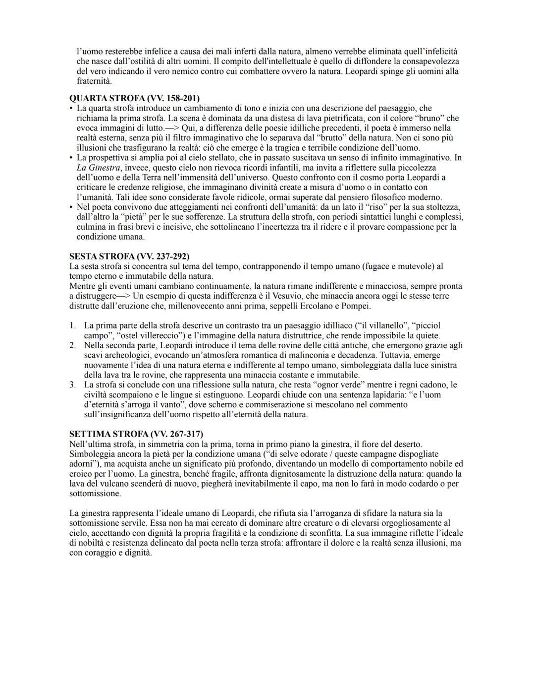 LA SERA DEL DI DI FESTA
La poesia si apre con un notturno lunare che da all'uomo l'illusione di immergersi nell'infinito, la
luce della luna