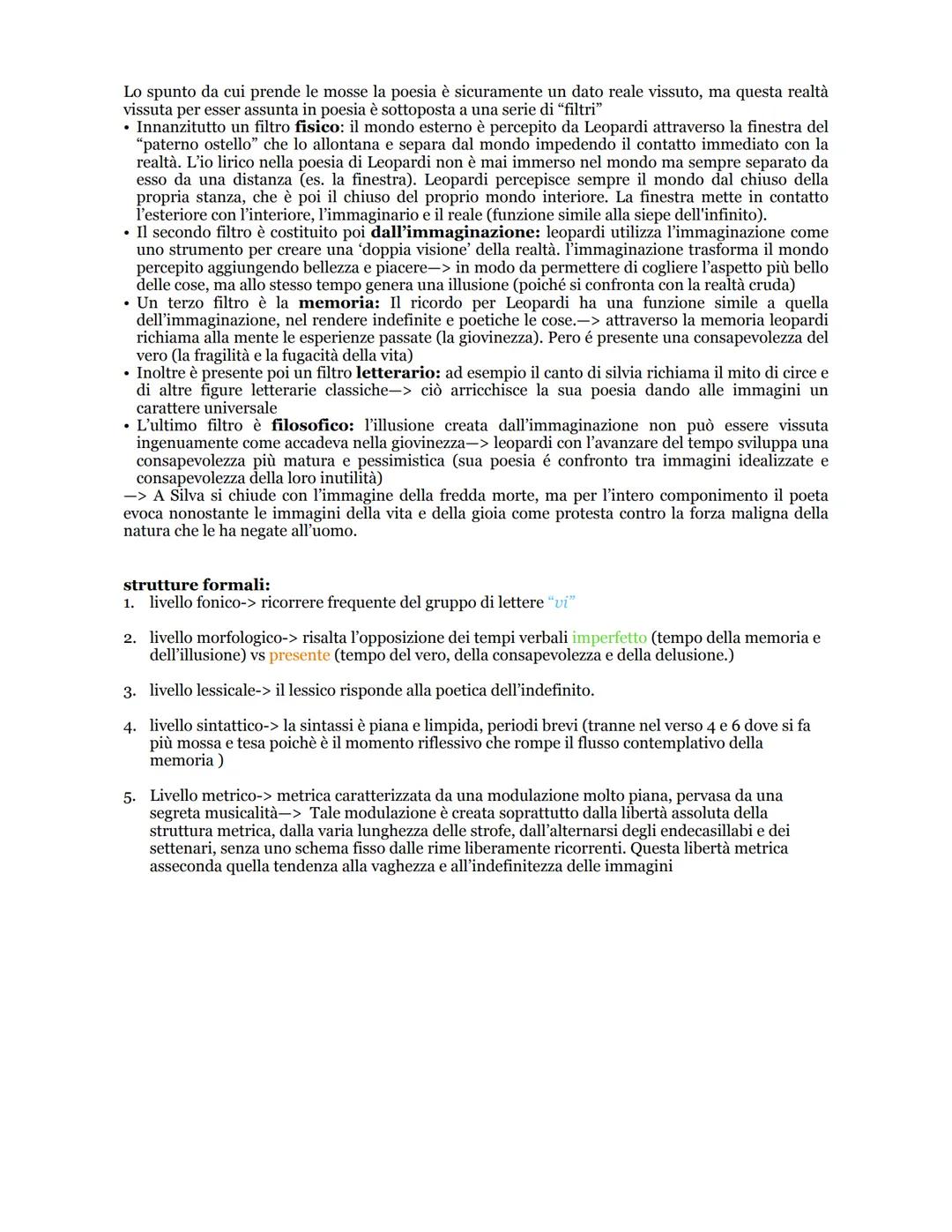 LA SERA DEL DI DI FESTA
La poesia si apre con un notturno lunare che da all'uomo l'illusione di immergersi nell'infinito, la
luce della luna