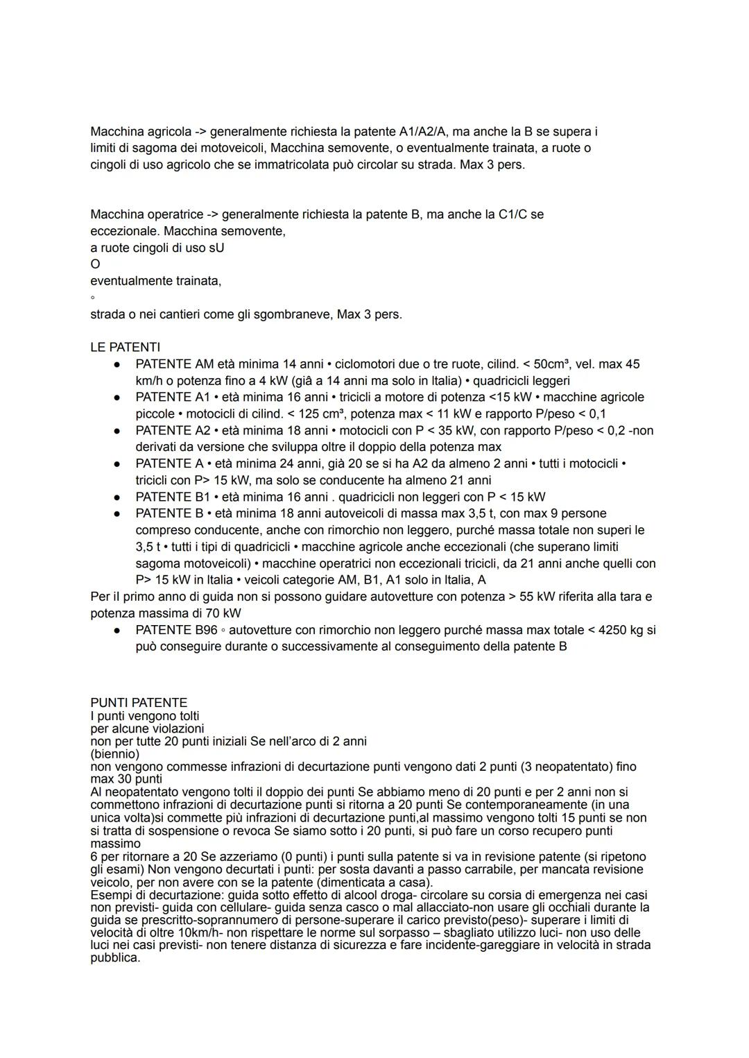 Doveri del conducente nell'uso della strada
Sulla strada è vietato danneggiare le opere, rimuovere, spostare o imbrattare (cioè sporcare) i