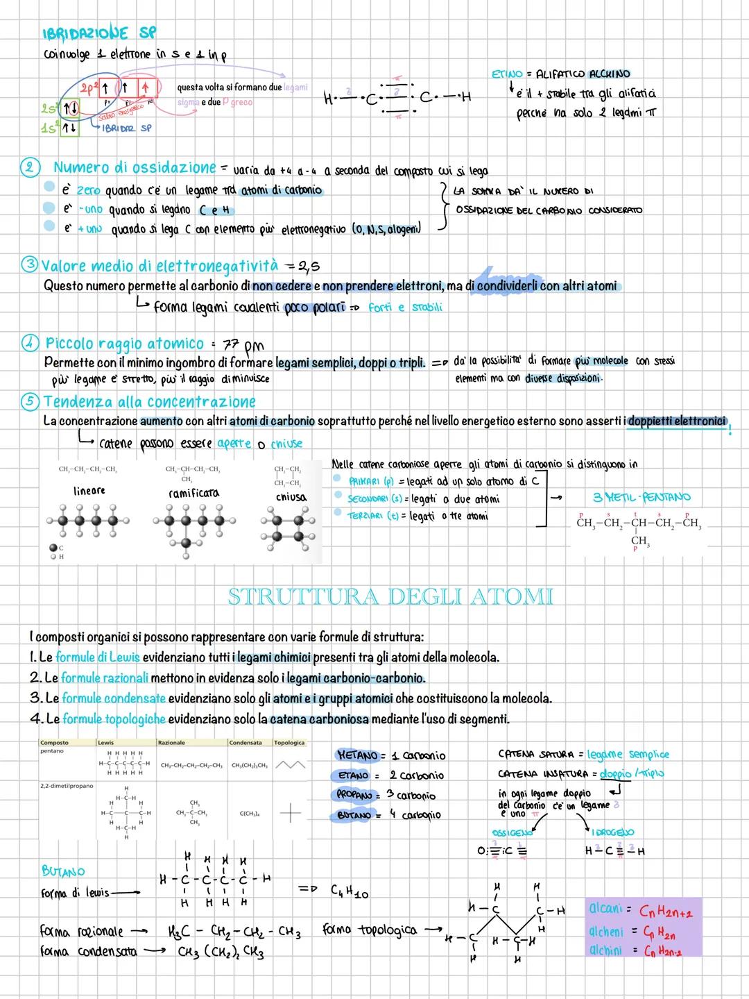 # Il carbonio e i suoi composti
Chimica organica = Può essere anche chiamata "chimica del carbonio" poiché ha come elemento predominante il