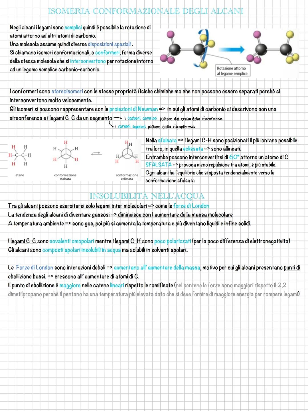 Gli idrocarburi
Gli idrocarburi sono composti organici costituiti da C e H in cui i carboni si legano formando catene aperte oppure
chiuse e
