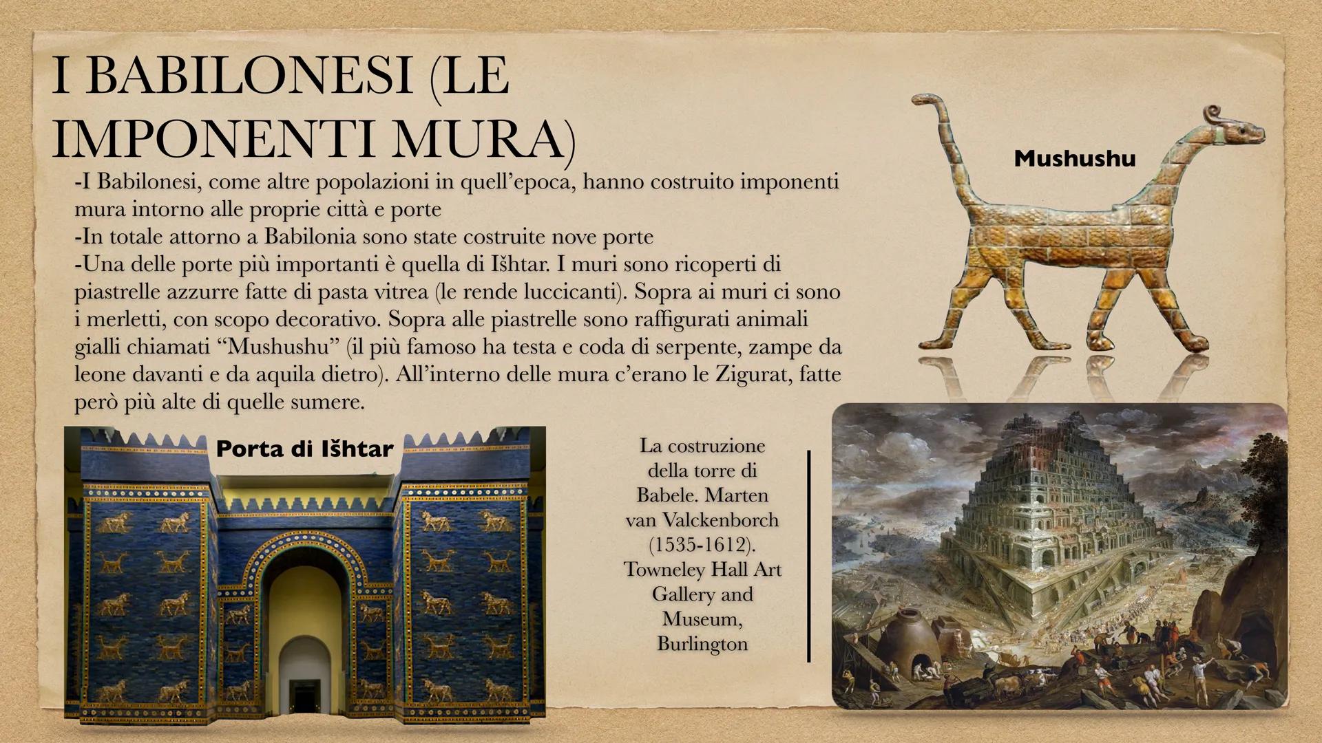 I SUMERI (La Ziggurat)
-Si stabiliscono in Mesopotamia verso il 4100 a.C.
-Sono i primi a fondare delle grandi Città Stato, come ad esempio