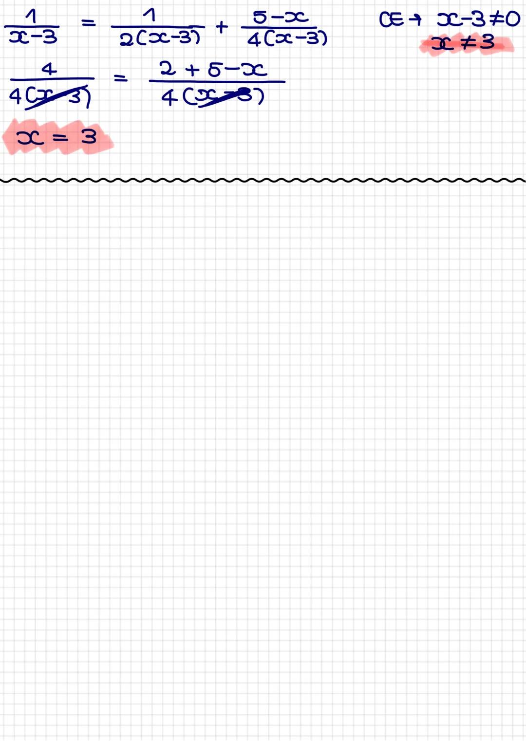 EQUARIONI FROTTE
\frac{3x+1}{x+4} = \frac{1}{2} CE \Rightarrow x+4\neq0 \Rightarrow x\neq-4
\frac{6x+2}{2(x+4)} = \frac{7(x+4)}{2(x+4)}
