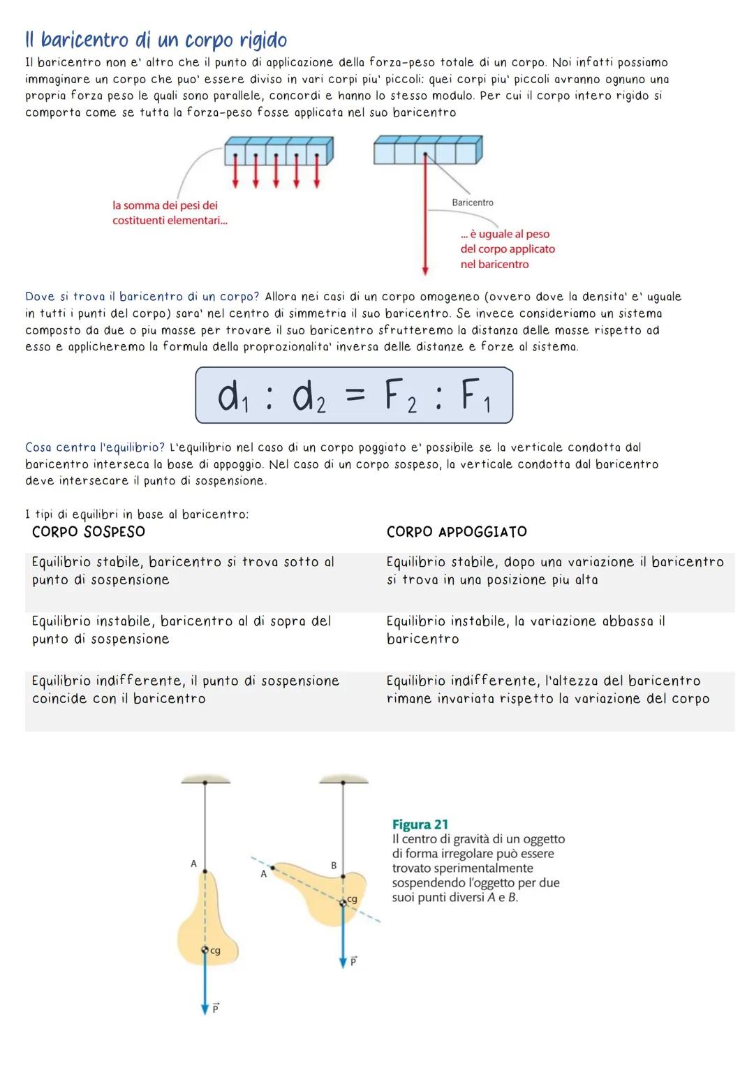 Fisica 4
Corpo puntiforme e corpo rigido
In fisica un oggetto puo' essere classificato in base alle sue proprieta' in relazione con lo spazi