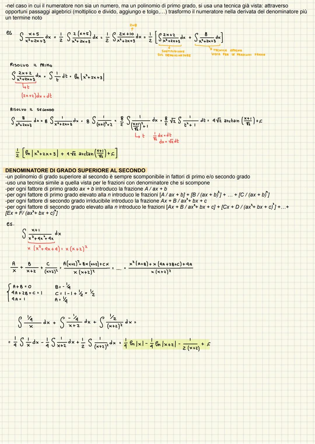 INTEGRALE INDEFINITO
-il concetto di integrale di una funzione nasce storicamente in due modi diversi:
1) strumento per calcolare l'area sot