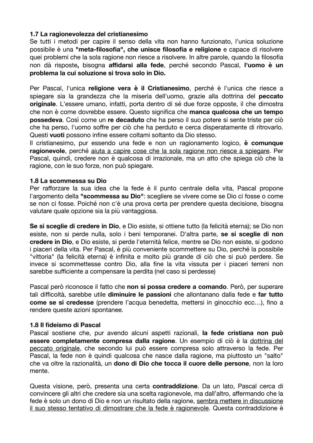 Blaise Pascal
1.1 La vita
Blaise Pascal nasce in Francia nel 1623 e si appassiona fin da subito alla matematica e
alla fisica. Nel 1654 entr