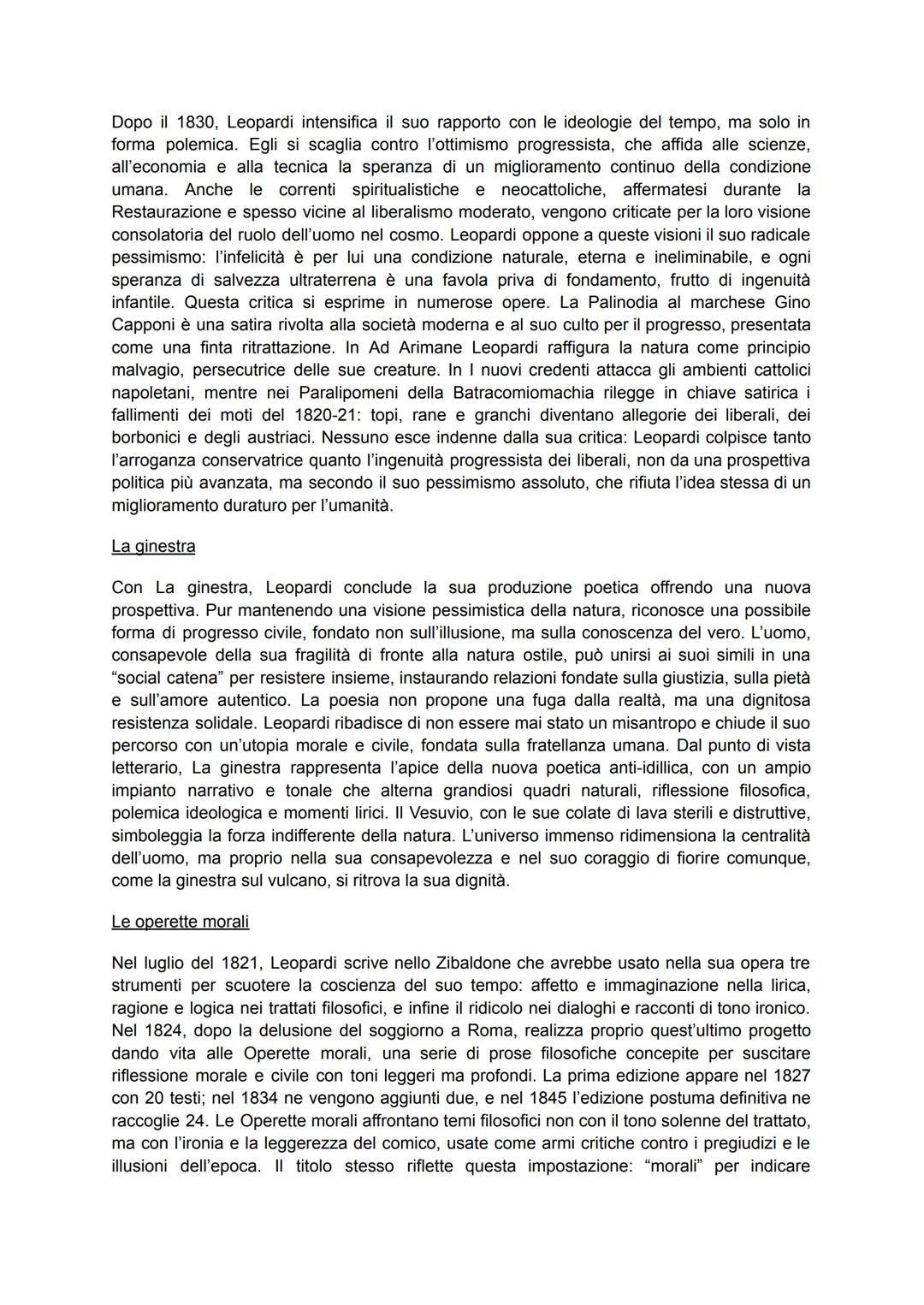 ## La vita
Giacomo Leopardi
(1798-1837)
Giacomo Leopardi nasce nel 1798 a Recanati, borgo delle Marche appartenente alla chiesa.
Inizia su