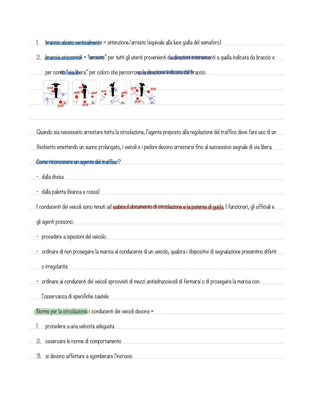 Strada = pedoni, veicoli e animali. Può essere classificata come;
1. Autostrada = 130 km/h
2.Strada extraurbana principale = 110 km/h
3.Stra