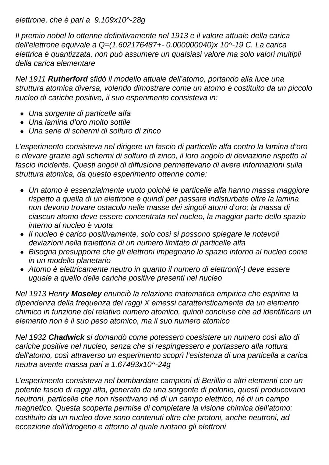 CHIMICA GENERALE E INORGANICA: TEORIA
CHE COS'È LA CHIMICA? La chimica è una scienza sperimentale che studia la
materia e le sue trasformazi