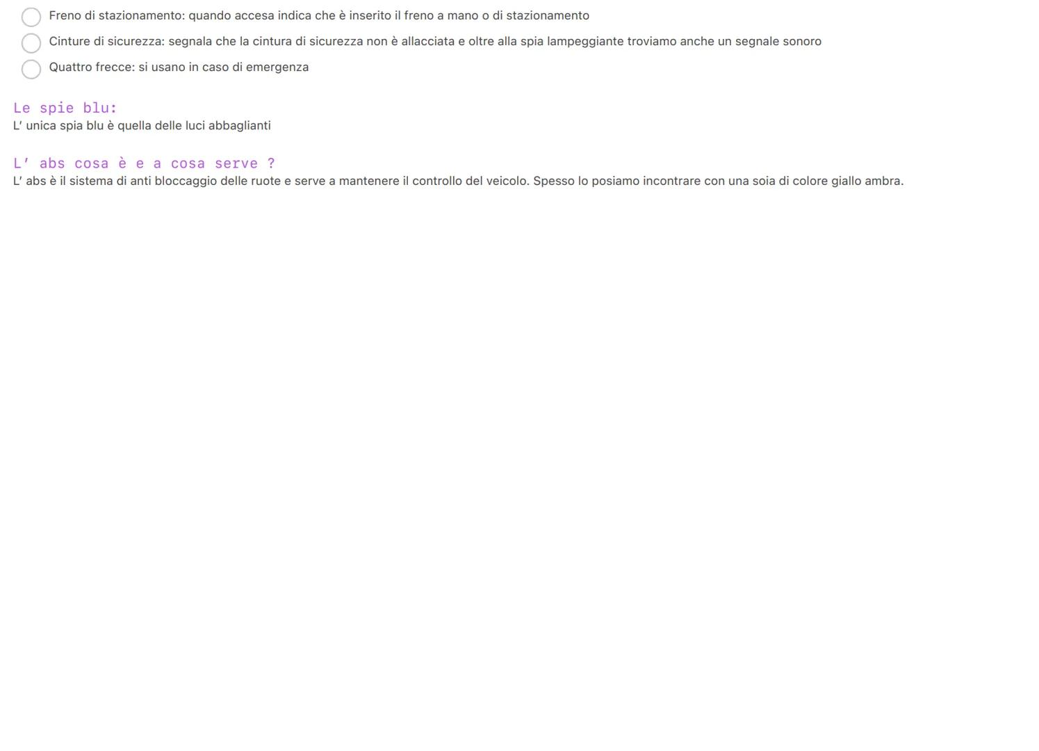Domande e spiegazioni esame pratico patente:
Cosa fare quando si entra in macchina?
Regolo il sedile, gli specchietti retrovisori laterali e