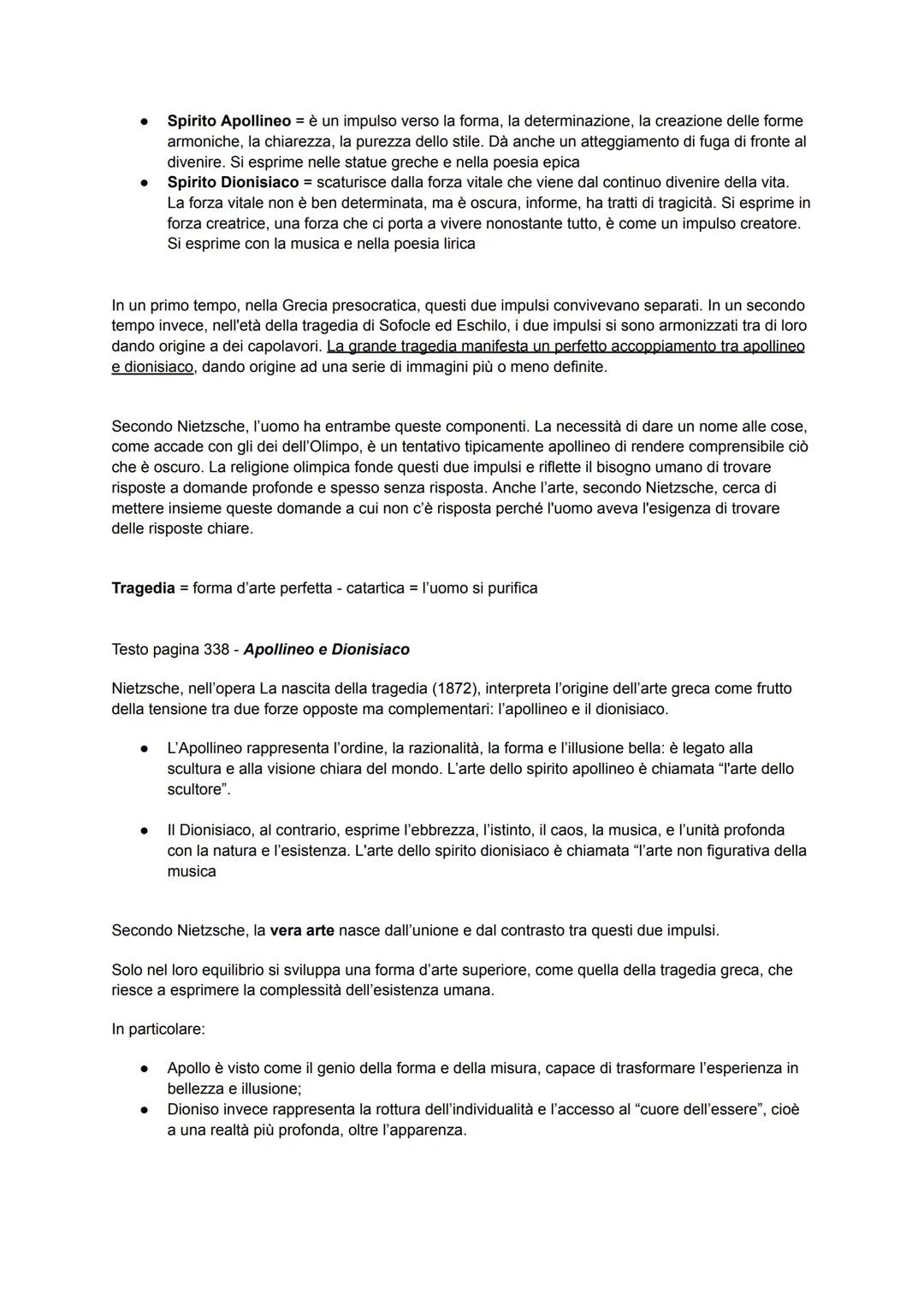 NIETZSCHE
Con Nietzsche si apre una frattura radicale rispetto alla filosofia precedente, segnando un vero
spartiacque tra il pensiero dell'