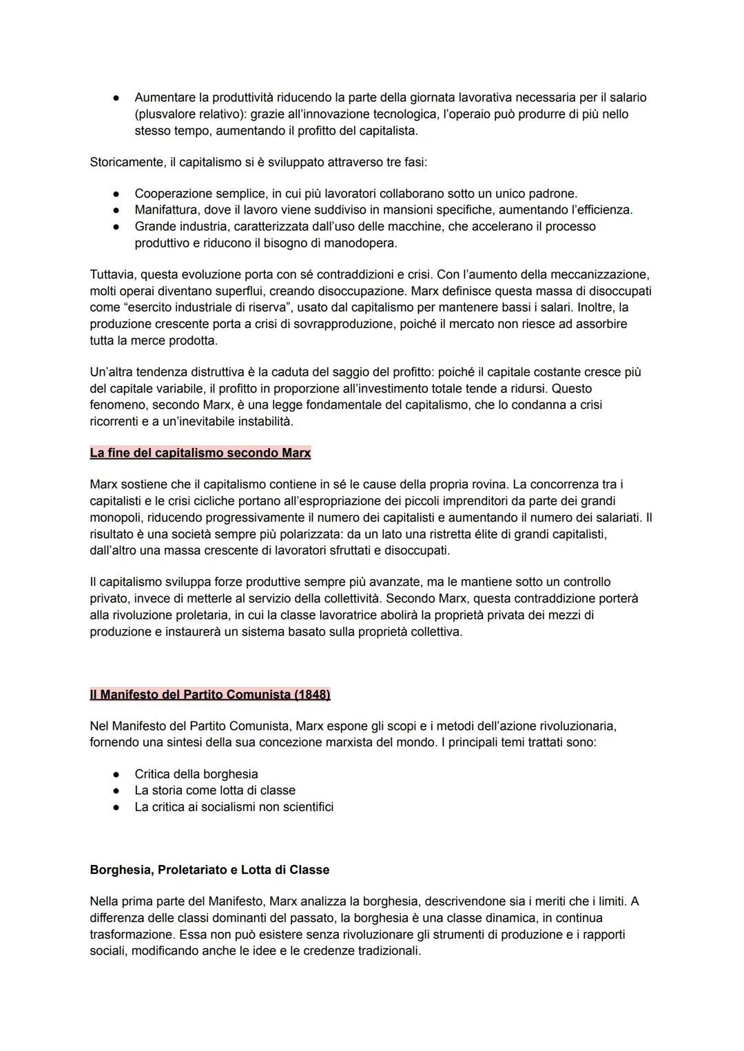 ## KARL MARX
Molte delle opere di Marx furono scritte in collaborazione con Friedrich Engels. Sebbene il pensiero
sia principalmente di Mar