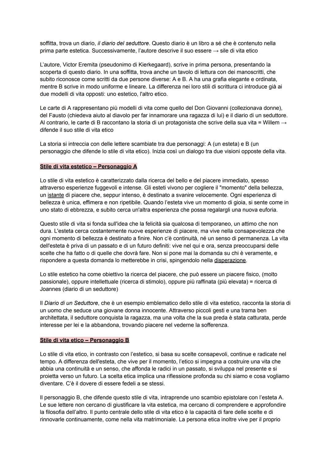 ## KIERKEGAARD
Kierkegaard è considerato il padre dell'esistenzialismo, una corrente filosofica che pone al centro
della riflessione l'uomo