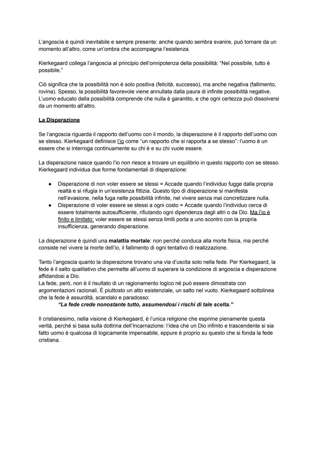 ## KIERKEGAARD
Kierkegaard è considerato il padre dell'esistenzialismo, una corrente filosofica che pone al centro
della riflessione l'uomo