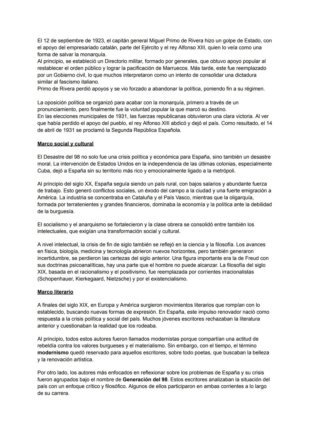 PROGRAMMA SPAGNOLO
EL ROMANTICISMO
Marco historico
El romanticismo se desarrolla en el siglo 19, que se ve marcado por muchos cambios y revo