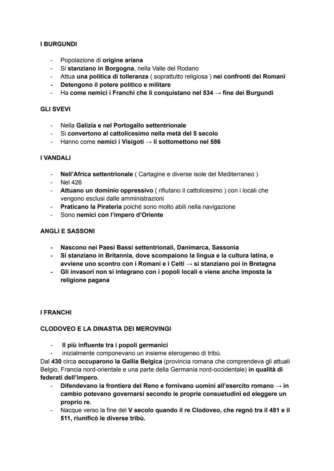 L'ALTO MEDIOEVO
476 d.C. → convenzionalmente la fine dell'epoca antica e l'inizio di una nuova età:
il Medioevo → letteralmente significa et