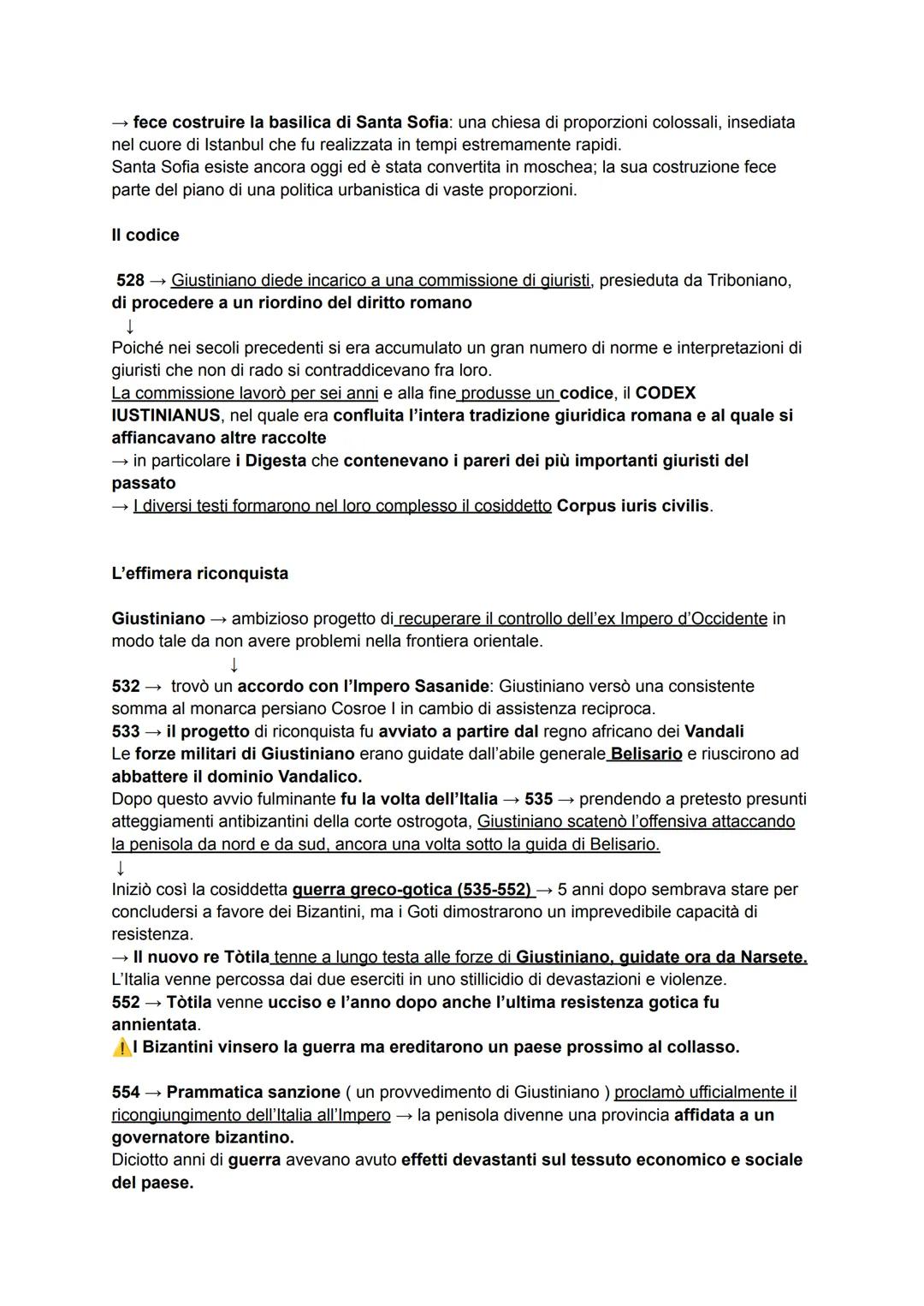 L'ALTO MEDIOEVO
476 d.C. → convenzionalmente la fine dell'epoca antica e l'inizio di una nuova età:
il Medioevo → letteralmente significa et