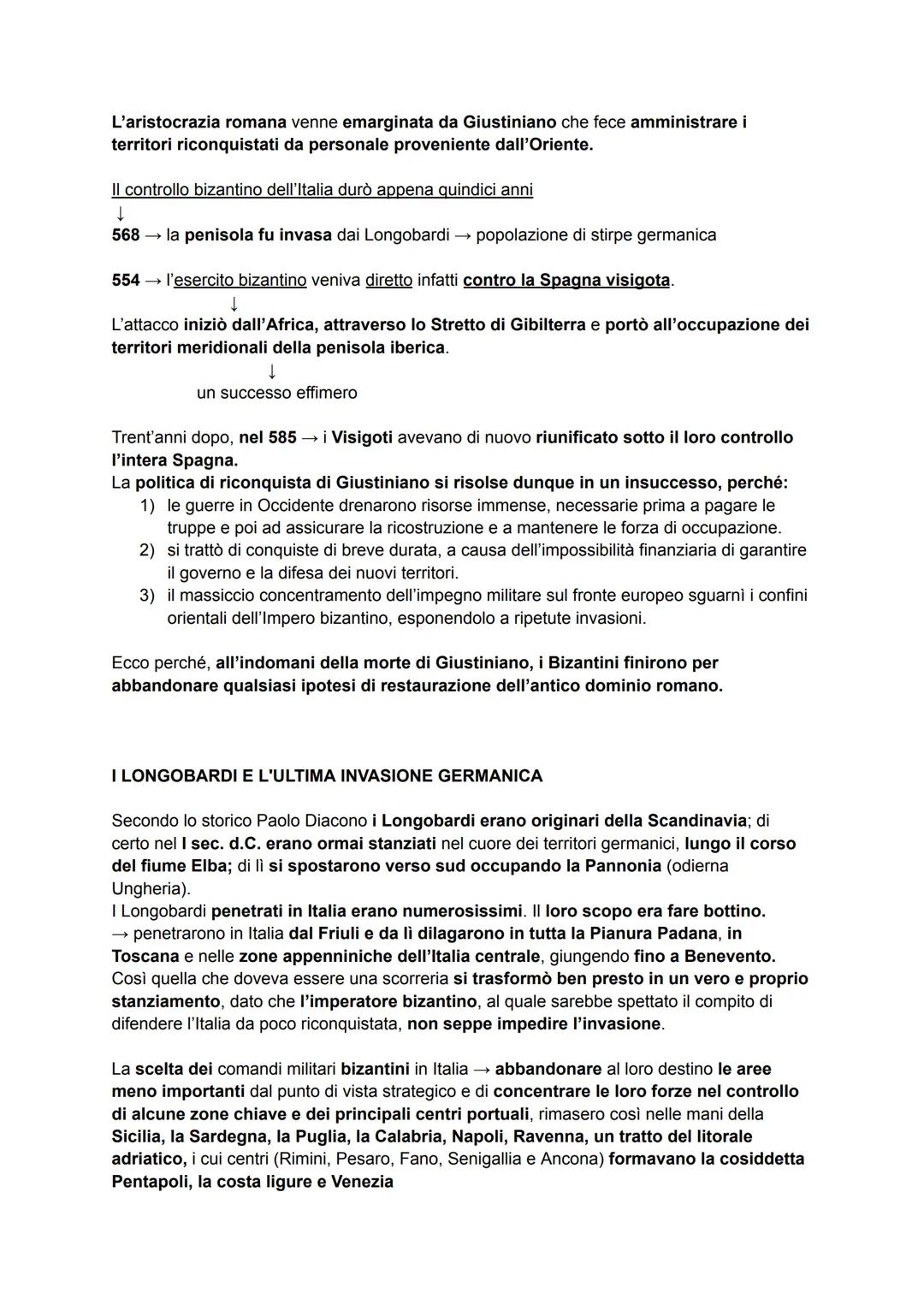 L'ALTO MEDIOEVO
476 d.C. → convenzionalmente la fine dell'epoca antica e l'inizio di una nuova età:
il Medioevo → letteralmente significa et